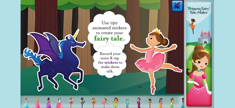 Princess Fairy Tale Maker screenshot