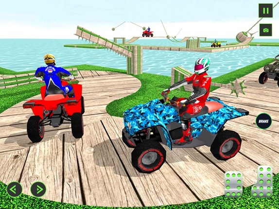 Quad Bike Stunt Racing Games screenshot