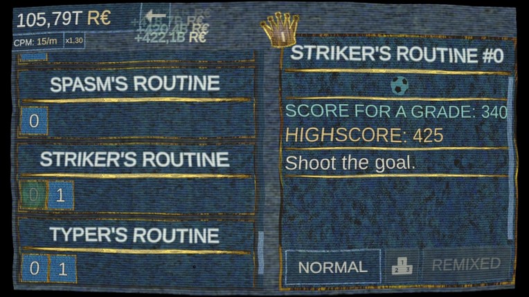 Reroll Routine screenshot