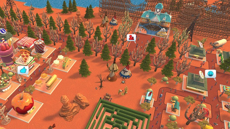 RollerCoaster Tycoon Adventures screenshot