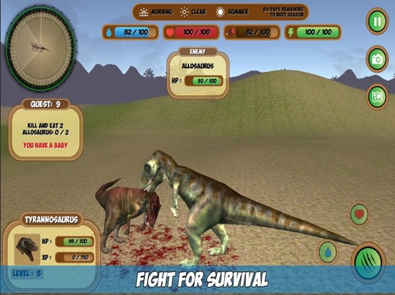 T-Rex Simulator screenshot