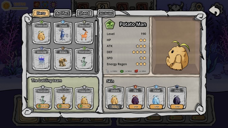 Tap Monster Saga screenshot