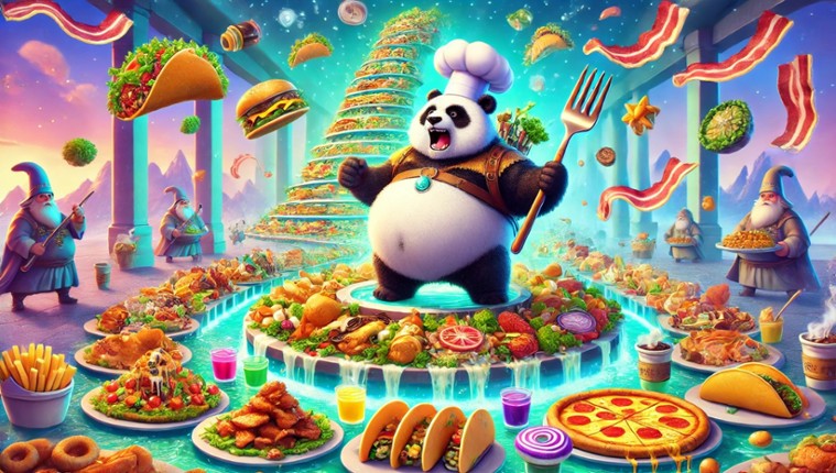 The Obese Panda's Great Buffet Quest Game Cover