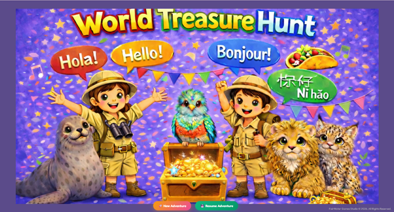 World Treasure Hunt Image