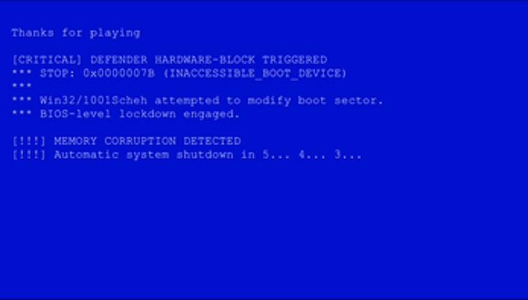 Ошибка 1001 screenshot