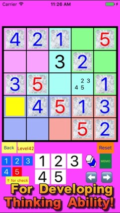 5x5!? Easy SUDOKU Eccentric Version screenshot