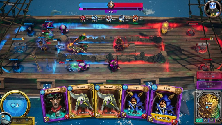 Battle Waves: Card Tactics screenshot
