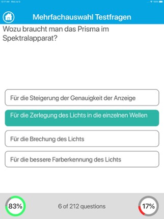 Die Physik Quiz screenshot