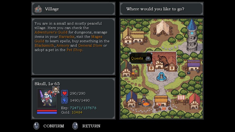 Dungeon Mori screenshot