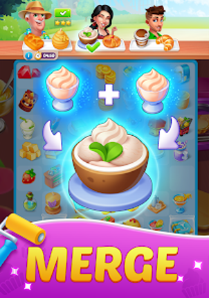 Merge Flavor: Decor Restaurant screenshot