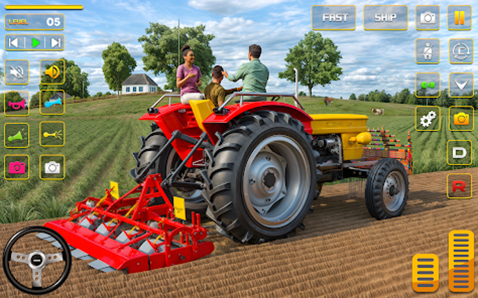 Farming Tractor Game Simulator screenshot