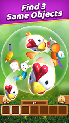 Match 3D Bubble screenshot