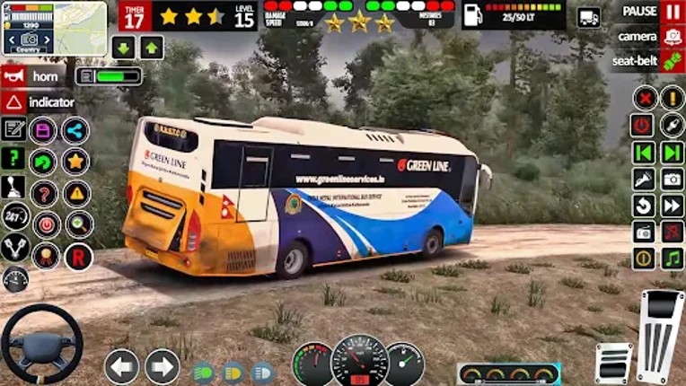 Offroad Bus Driving 3D Game Image
