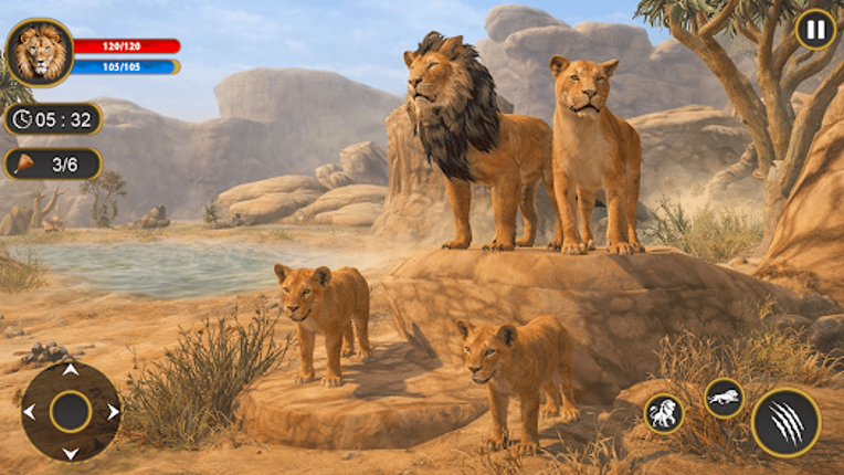 Lion King Jungle Hunting Game Image