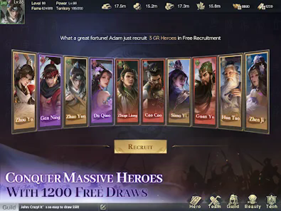 Throne of Three Kingdoms screenshot