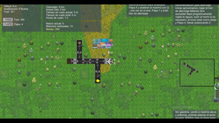 2D Flight Simulator screenshot
