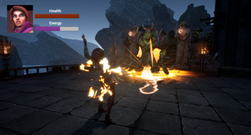 Samantha: Fiery Witch Image
