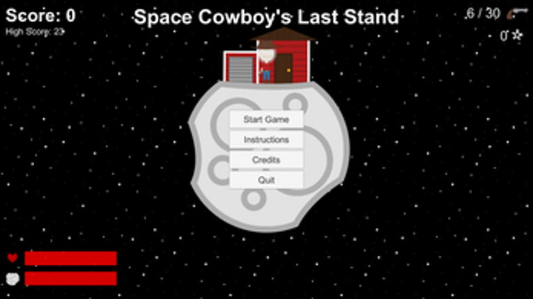 LD38 - Space Cowboy's Last Stand screenshot