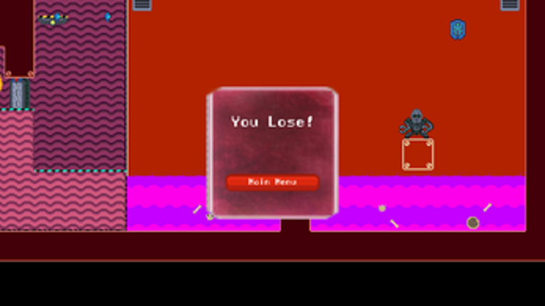 One-life astronaut: 2D Platformer Image