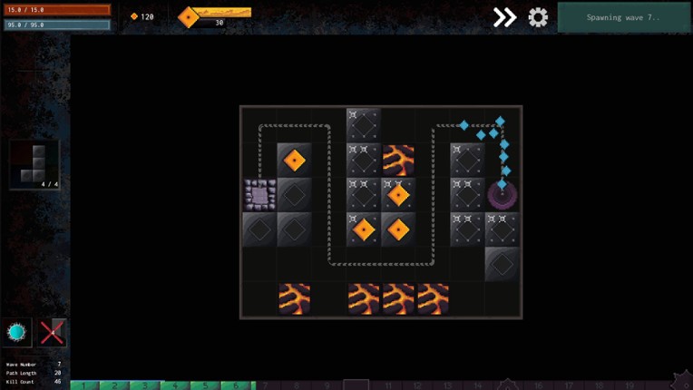 Grid Forge TD screenshot