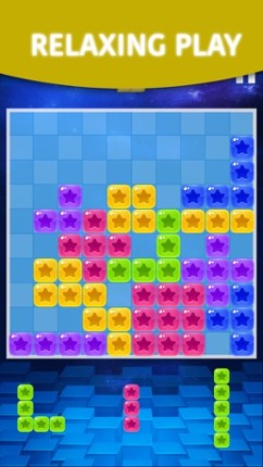 Matrix 10x10! Block Star - Tetra Cubes Puzzle Free Game Image