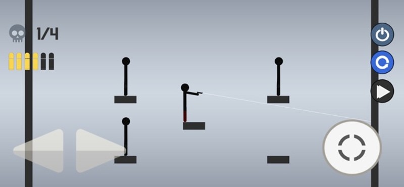 Mr. Stickman and the Bullet screenshot