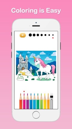 My Little Princess Coloring Book Games for Girls screenshot