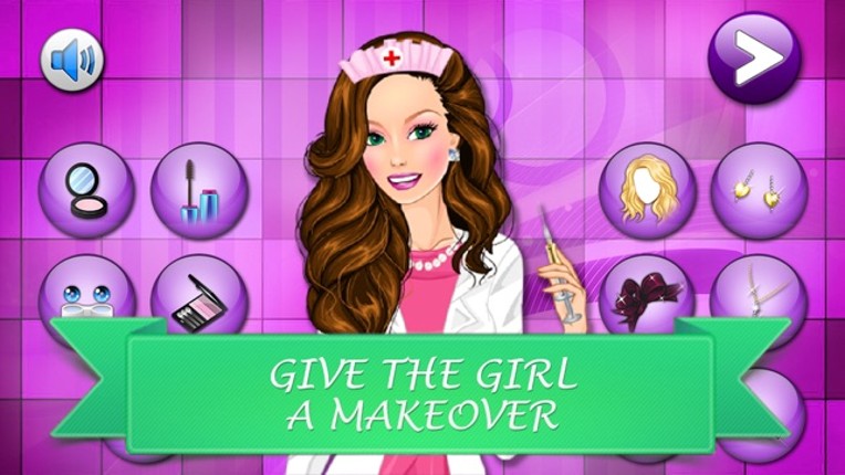Nurse in Crazy Hospital - Dress Up Game for Girls and Kids screenshot