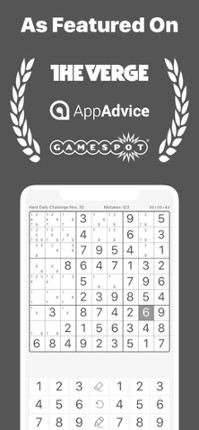 Sudoku screenshot
