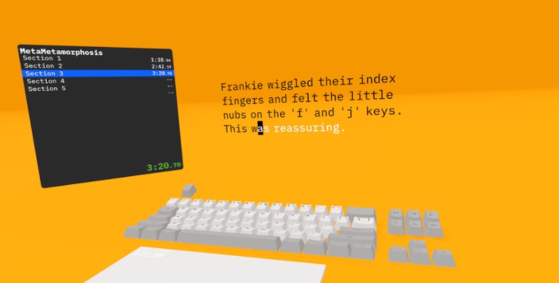 Typing Simulator screenshot