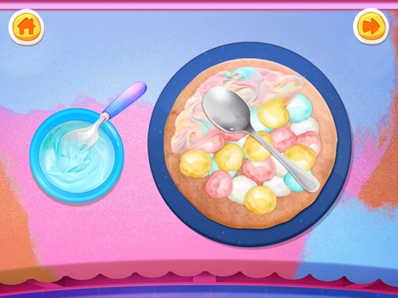 Unicorn Pizza - Rainbow Candy screenshot