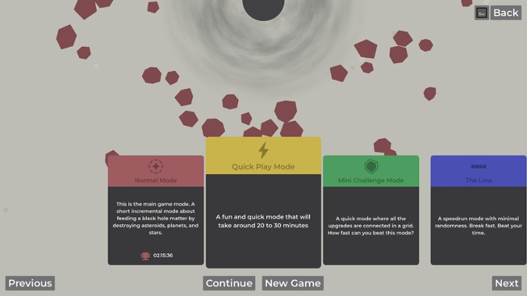 A Game About A Black Hole screenshot