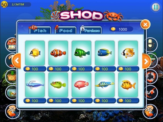 Aquarium Fishing screenshot