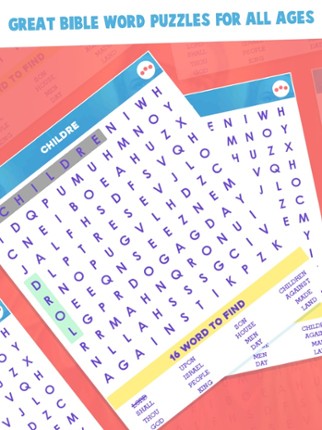 Bible Word Search Puzzle Games screenshot