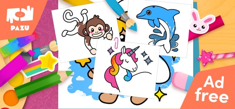 Coloring games for kids 2-6 screenshot