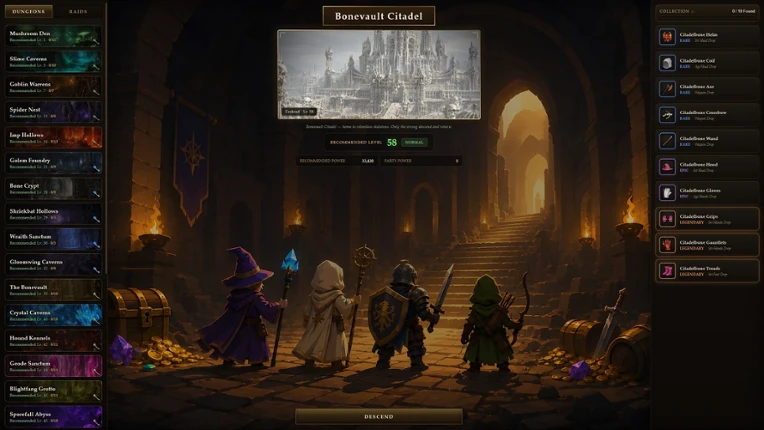 Corefall: Idle Dungeon RPG Image