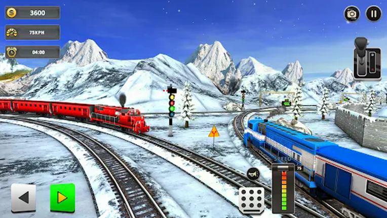 Railway Train Simulator Games screenshot