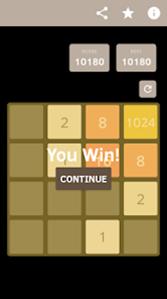 1024 Game screenshot