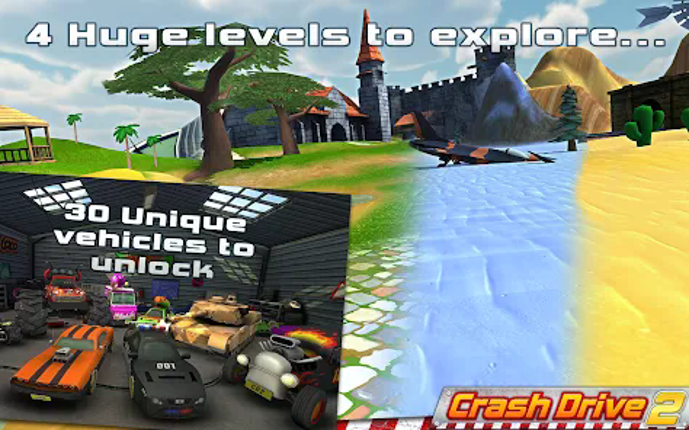 Crash Drive 2: 3D racing cars Image