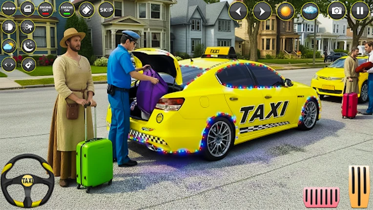 Taxi Car Driving: Taxi Games screenshot