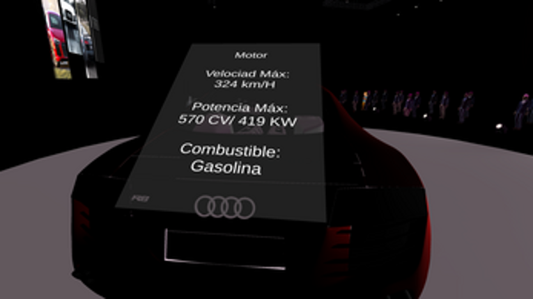Audi R8 Simulator Image