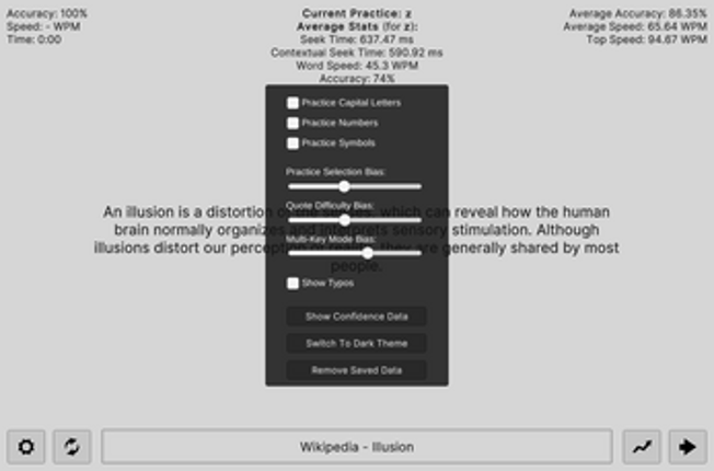 Keyflow screenshot