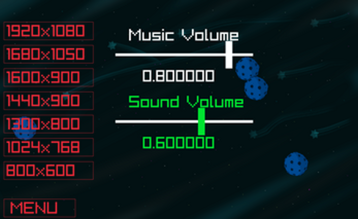 Simple! Asteroids screenshot