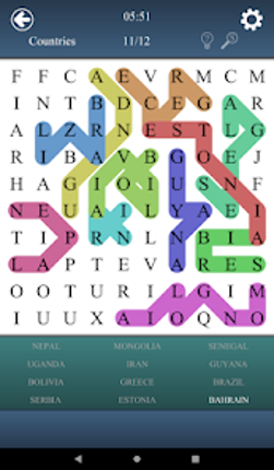 Word Snake screenshot