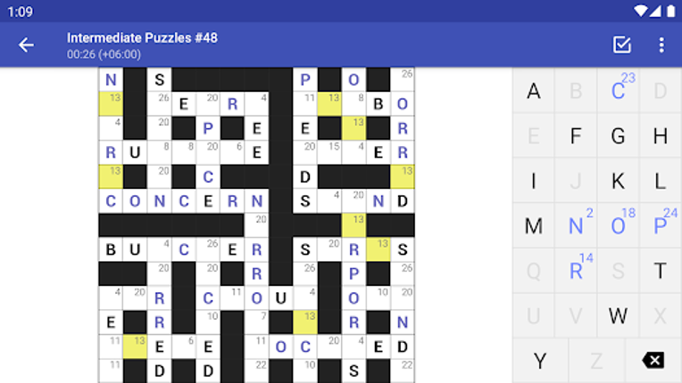 Codeword Puzzles (Crosswords) screenshot