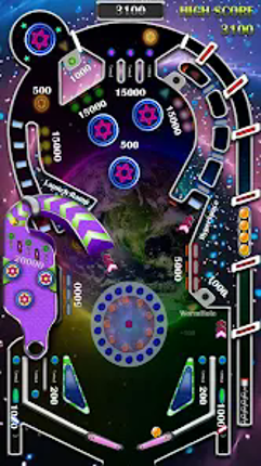 Pinball Flipper Classic Space Image