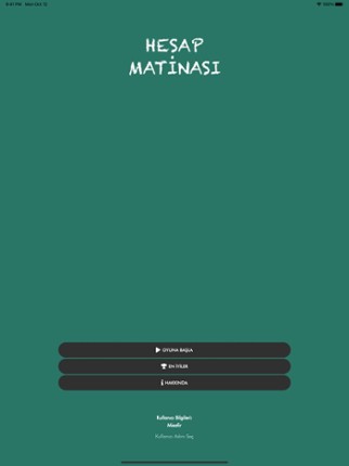 Hesap Matinası Image