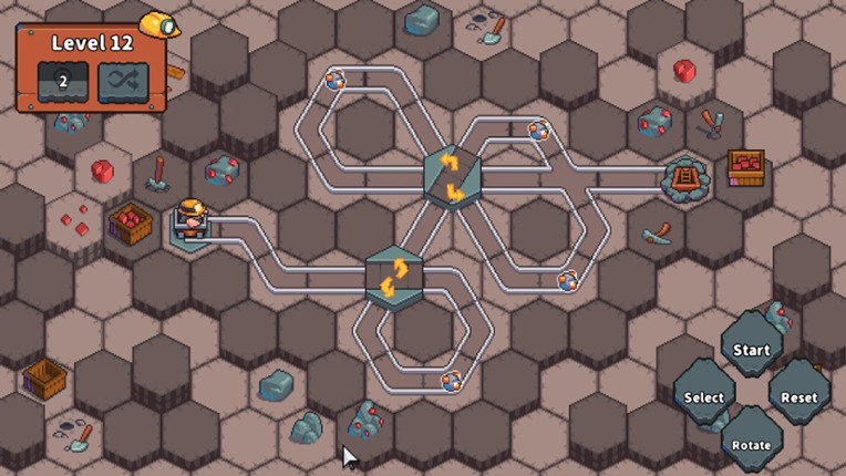 Mole Cart Mining Image