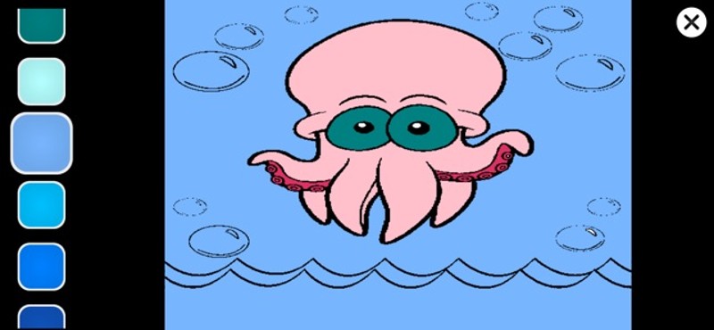 Sea Creatures Coloring Pages screenshot