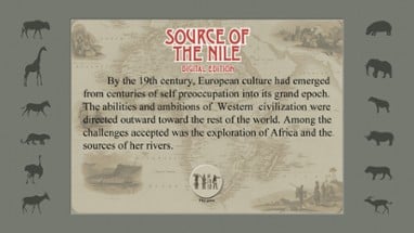 Source of the Nile Digital Edition Image